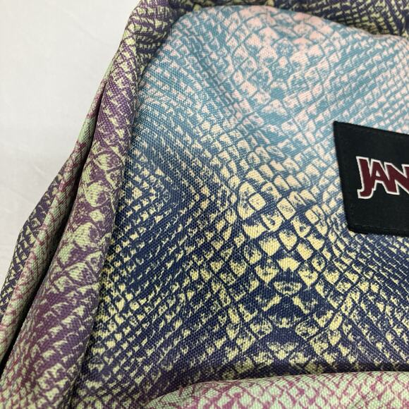 Jansport Multicolor Prism Snake Print Backpack - Picture 5 of 16